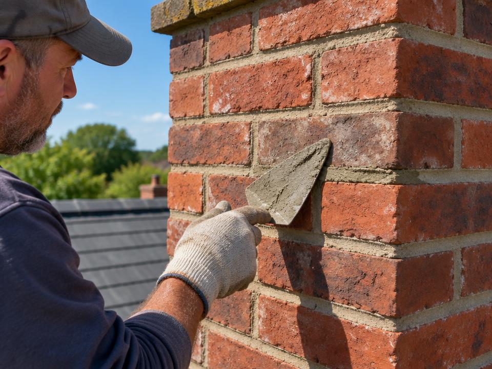 Chimney masonry and tuckpointing repair in Los Angeles, CA